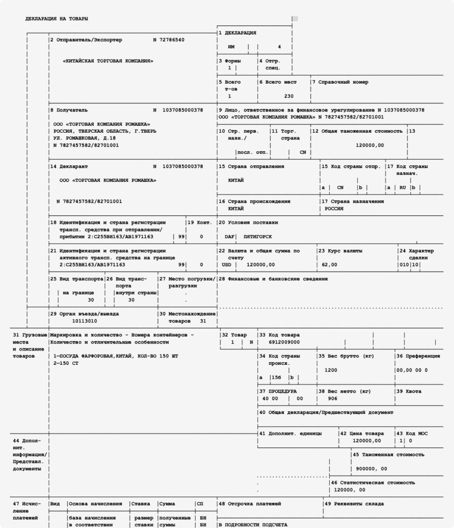 Декларация